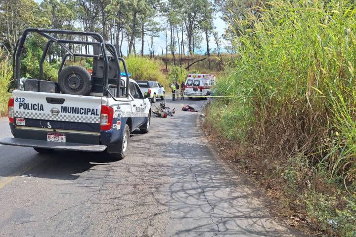 Hombre muere en accidente automovilístico, en Los Reyes